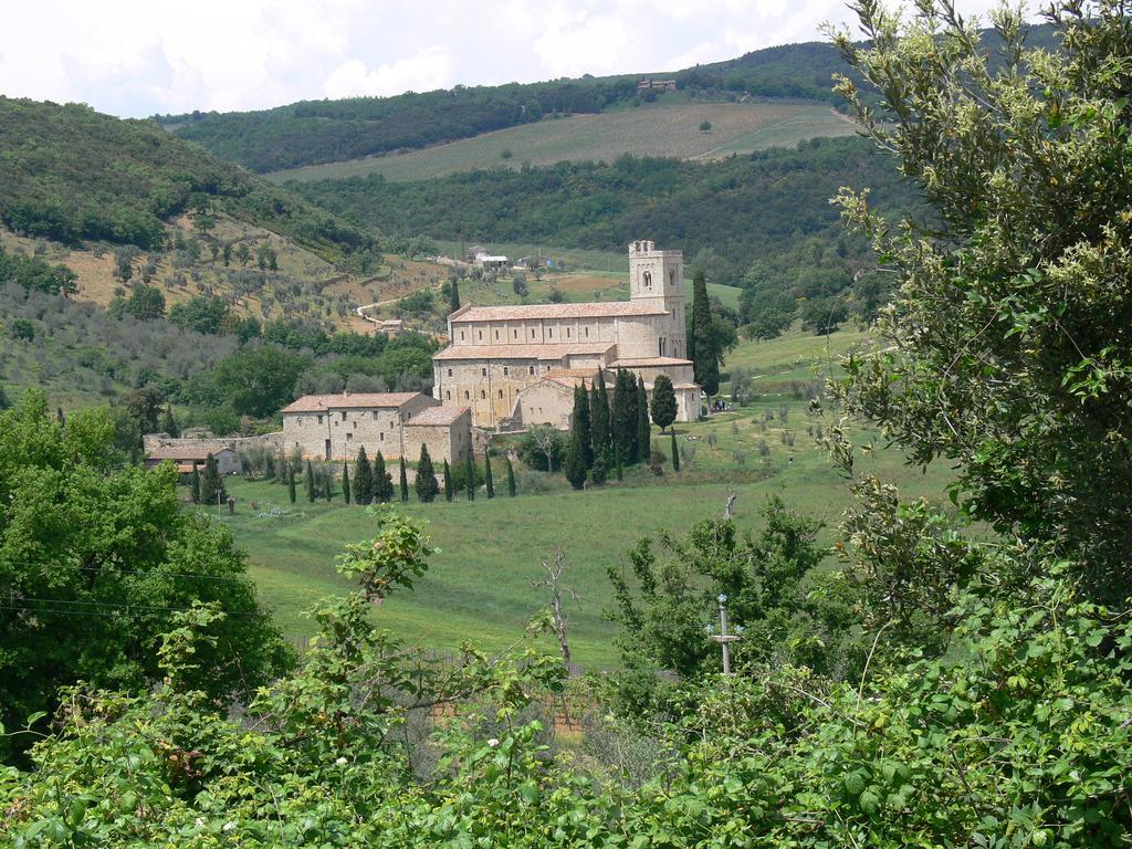 Вілла Le Rogheta Campiglia d'Orcia Екстер'єр фото